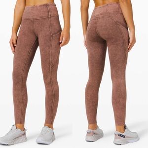🍋NWT Lululemon Fast and free HR tight 25”